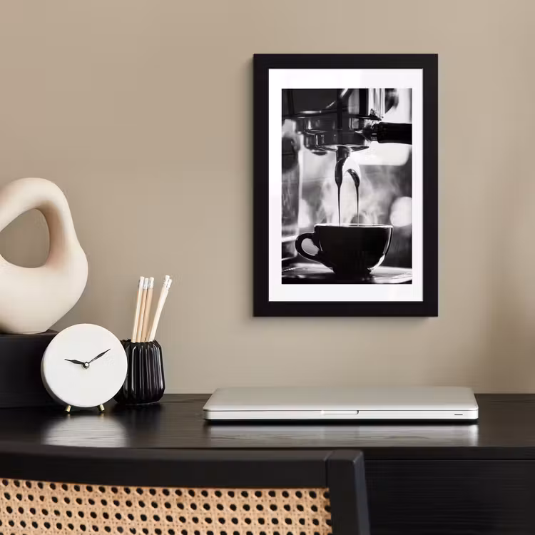 Bilder mit Rahmen - Kaffee - Espresso - Kaffeemaschine - Tasse — 2