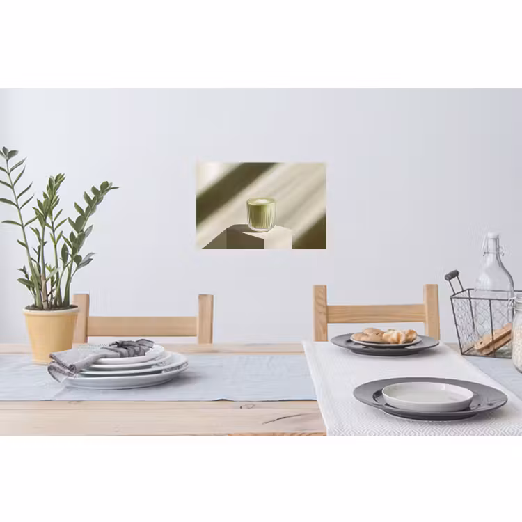 Wandtattoo – Matcha - Glas - Grün - Minimalistisch — 4