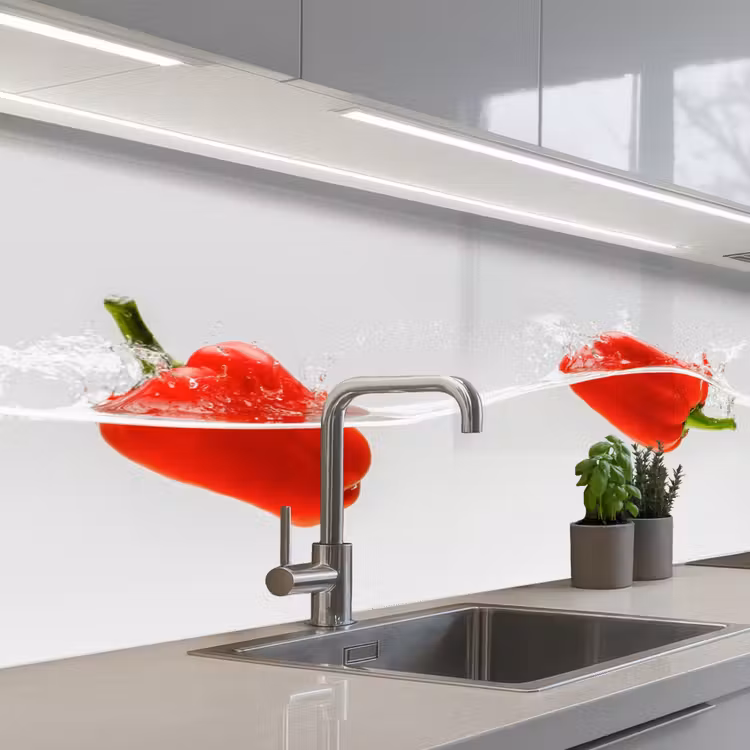 Küchenrückwand - Splash - Gemüse - Rot — 2