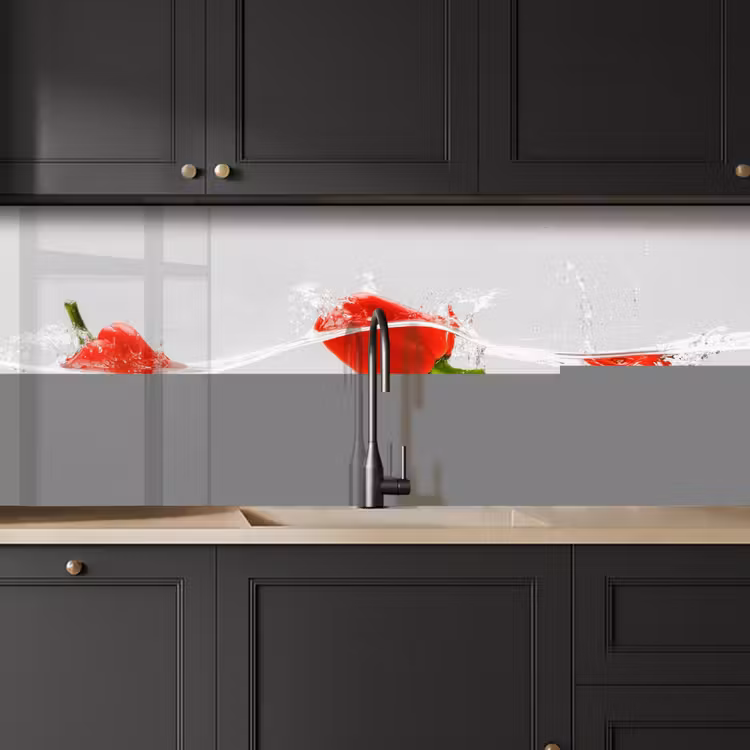 Küchenrückwand - Splash - Gemüse - Rot — 6