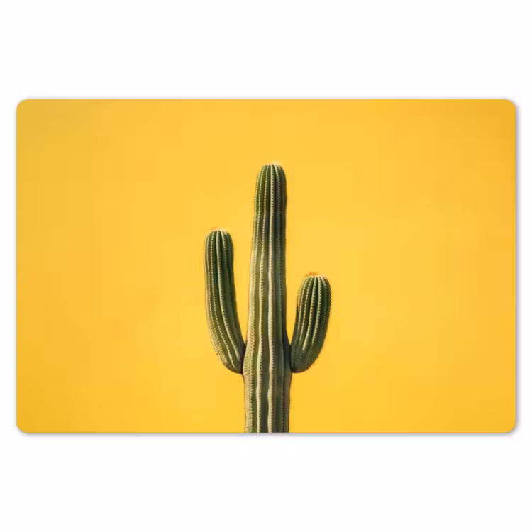 Tischset - 6 Stück - Kaktus - Grün - Minimalistisch — 6