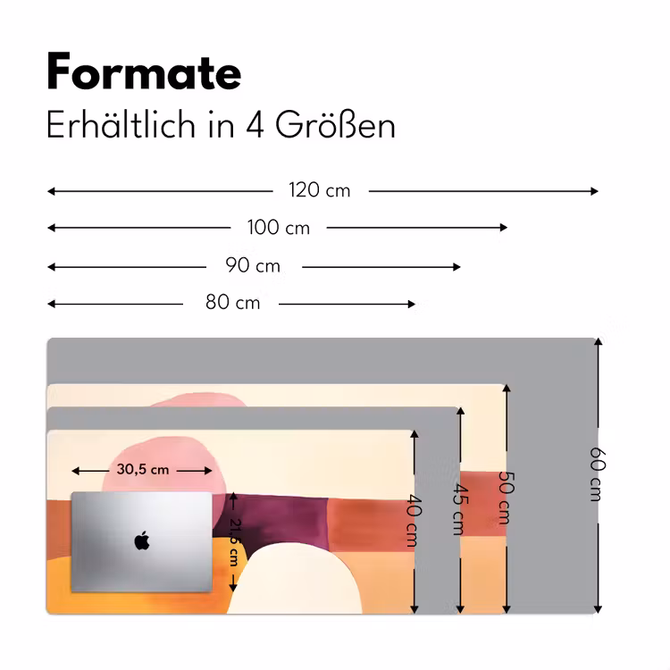 Schreibtischunterlage - Formen - Abstrakt - Farbenfroh — 5