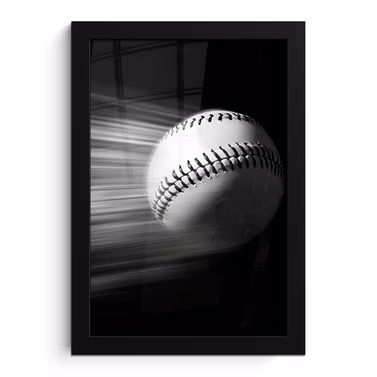 Bilder mit Rahmen - Baseball - Weiß - Fliegen — 1