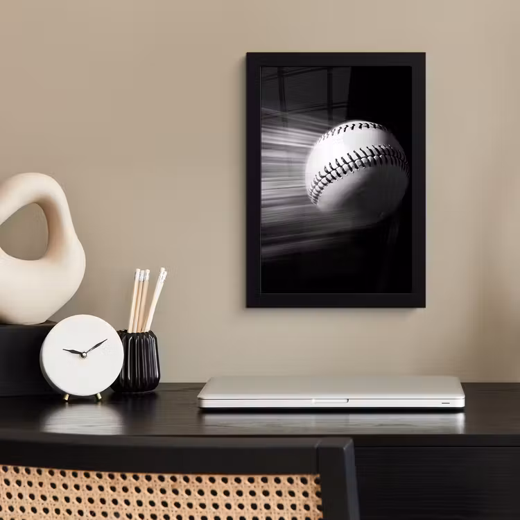 Bilder mit Rahmen - Baseball - Weiß - Fliegen — 2