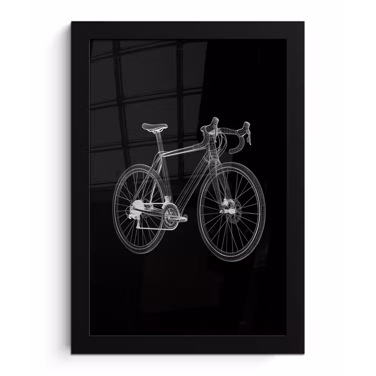 Bilder mit Rahmen - Linien - Illustration - Weiß — 1