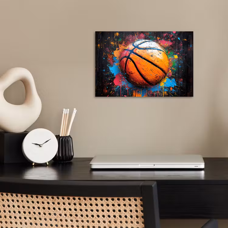 Poster - Graffiti - Basketball - Farbe - Sport — 2