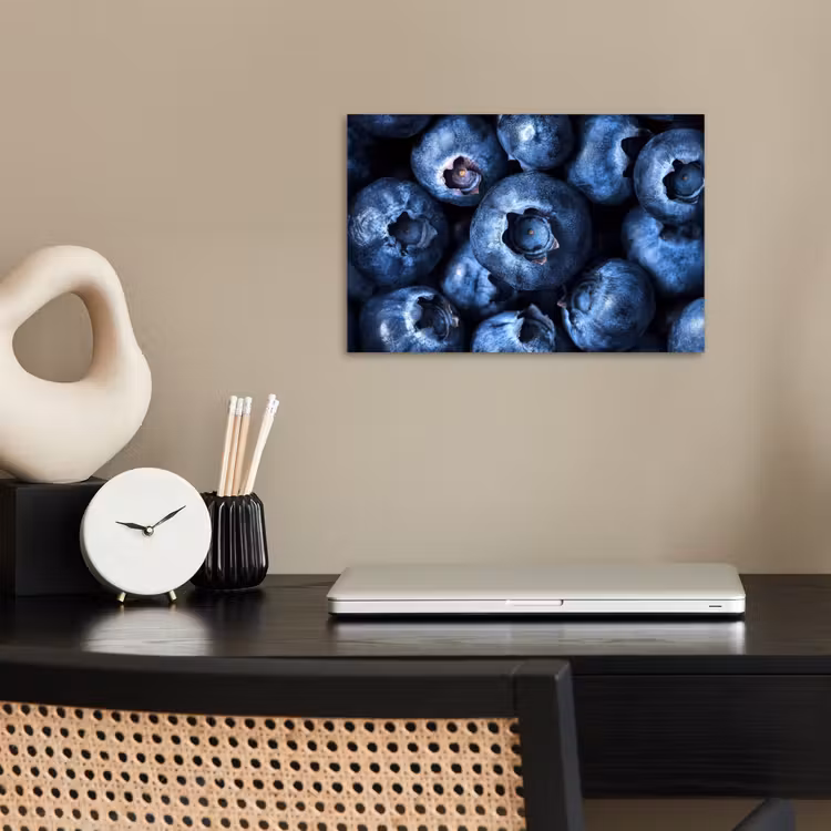 Poster - Beeren - Blau - Obst — 2