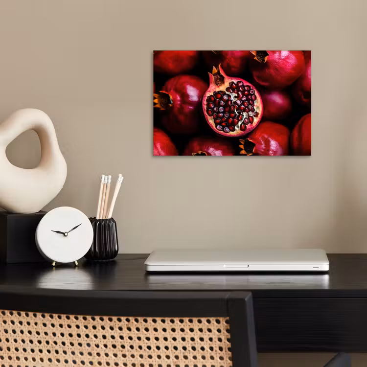 Poster - Granatapfel - Rot - Obst — 2