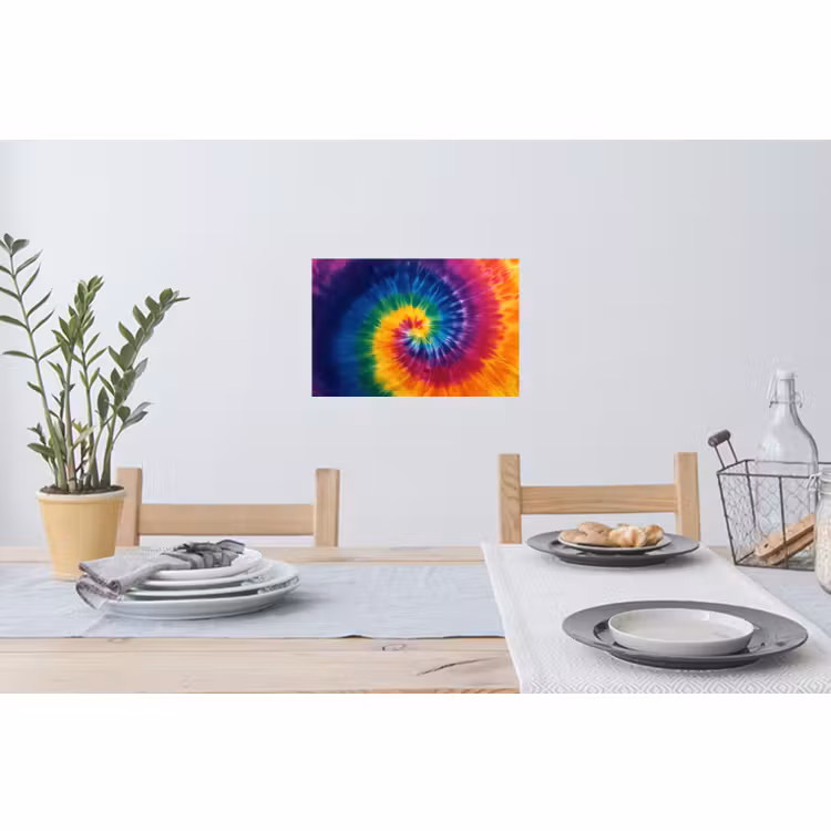 Wandtattoo – Regenbogenfarben - Spirale - Farbenfroh — 4