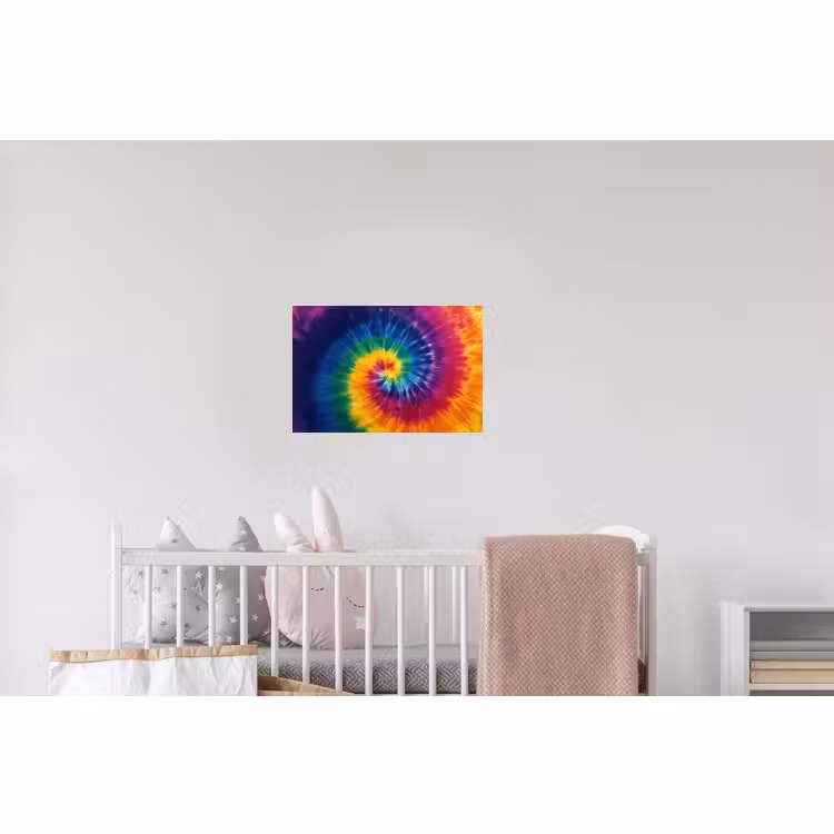 Wandtattoo – Regenbogenfarben - Spirale - Farbenfroh — 5