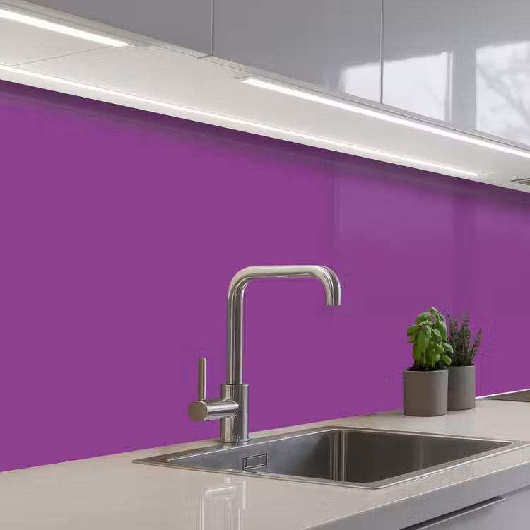 Küchenrückwand - Lila - Farben - Unifarben — 2
