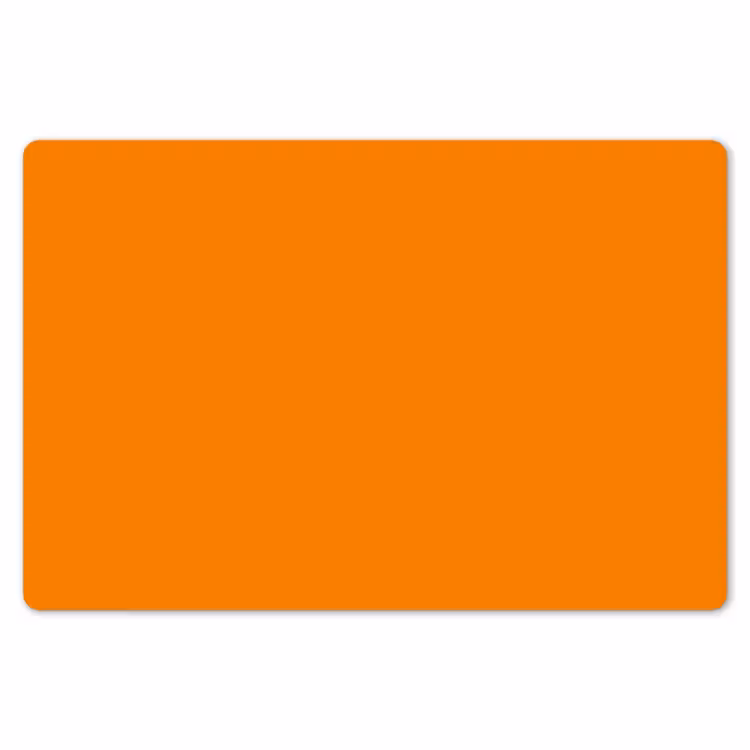 Tischset - 6 Stück - Orange - Jahreszeiten - Herbst - Farbe — 6