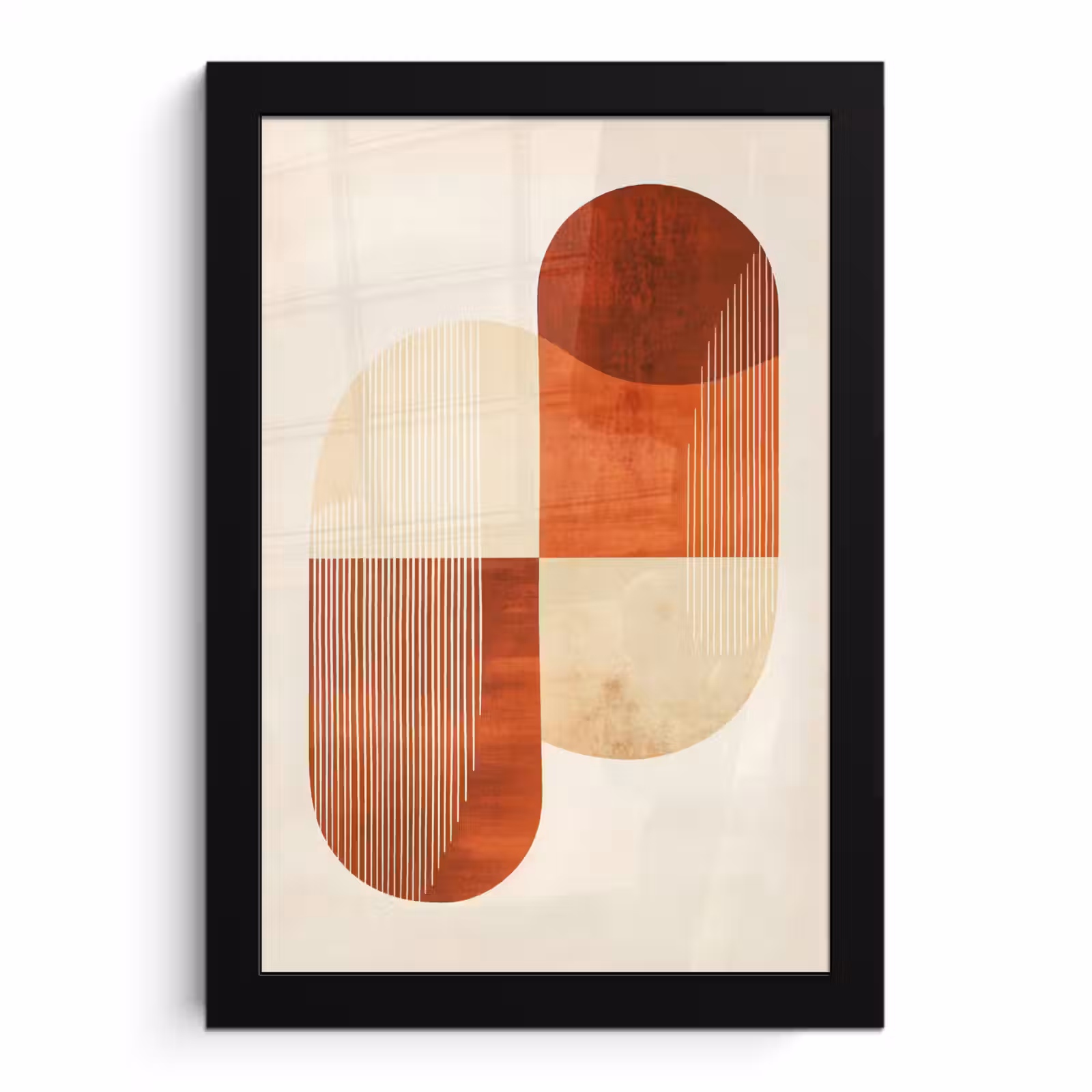 Bilder mit Rahmen - Bögen - Beige - Formen — 1