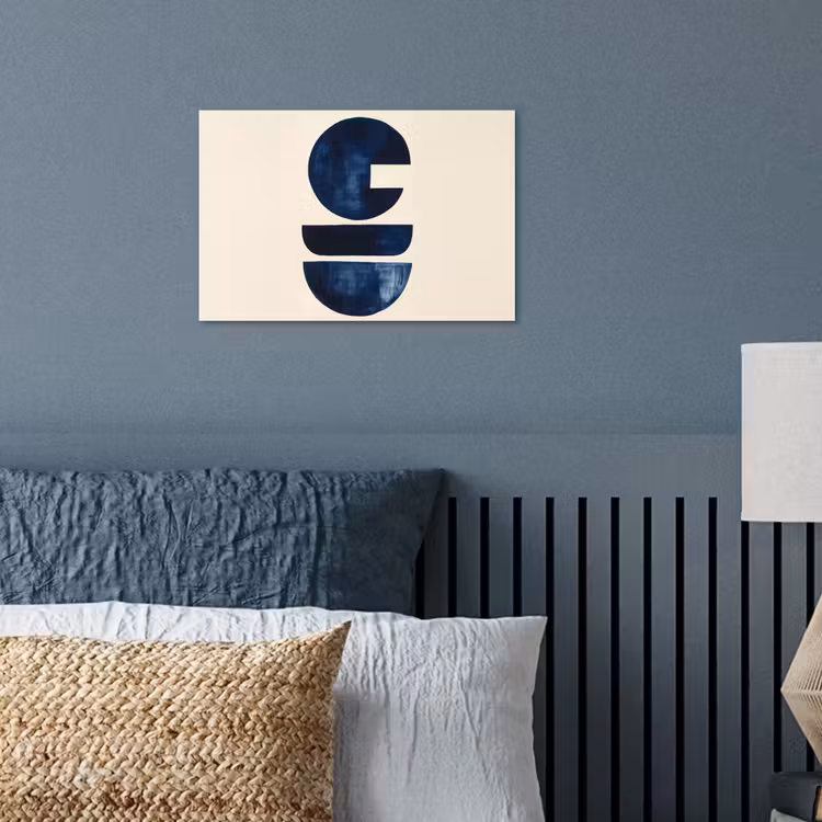 Poster - Formen - Blau - Abstrakt — 3