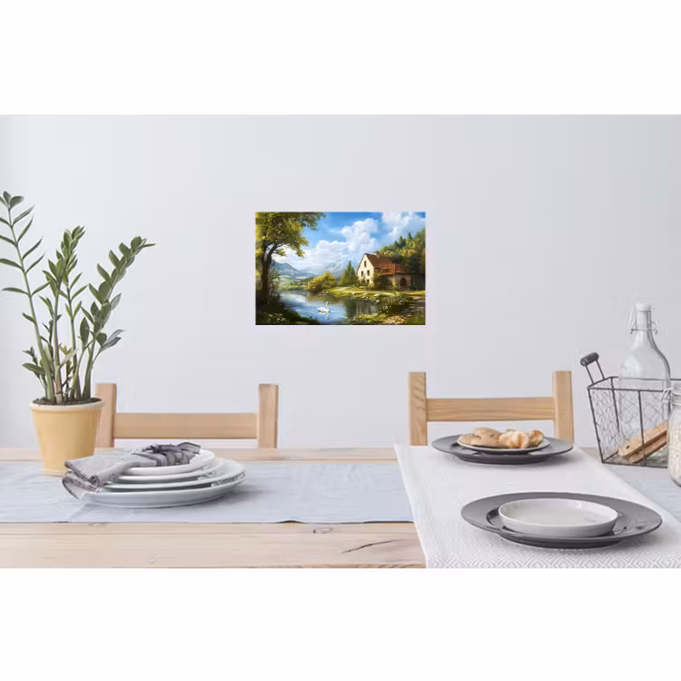 Wandtattoo – Schwan - Bäume - Ruhe — 4