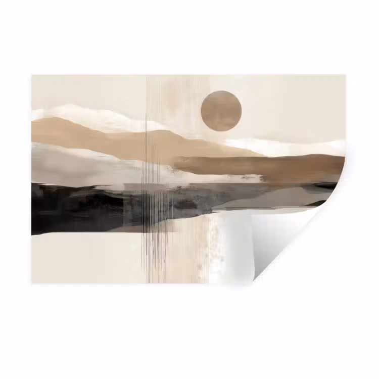 Wandtattoo – Minimalistisch - Landschaft - Dimension — 1