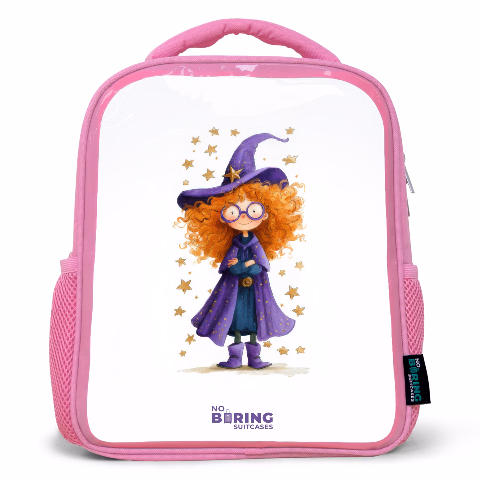 Rucksack Kind - Rosa - Sternenzauber mit Locken — 1
