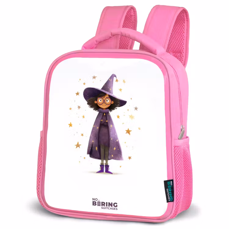 Rucksack Kind - Rosa - Der violette Umhang des Zauberers — 2
