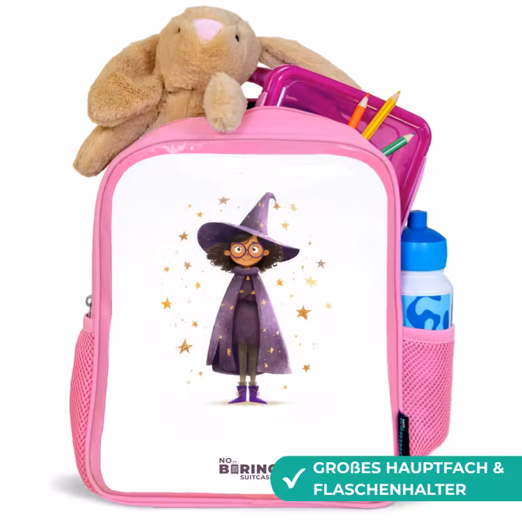 Rucksack Kind - Rosa - Der violette Umhang des Zauberers — 3