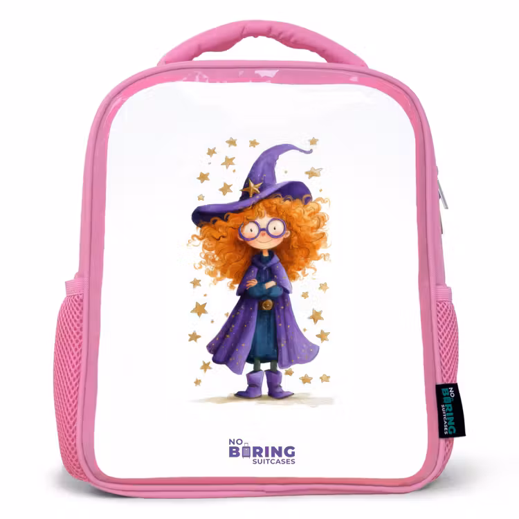Rucksack Kind - Rosa - Sternenzauber mit Locken — 1