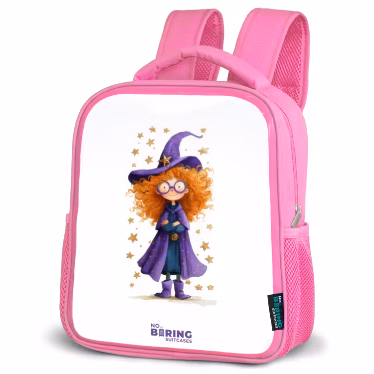 Rucksack Kind - Rosa - Sternenzauber mit Locken — 2