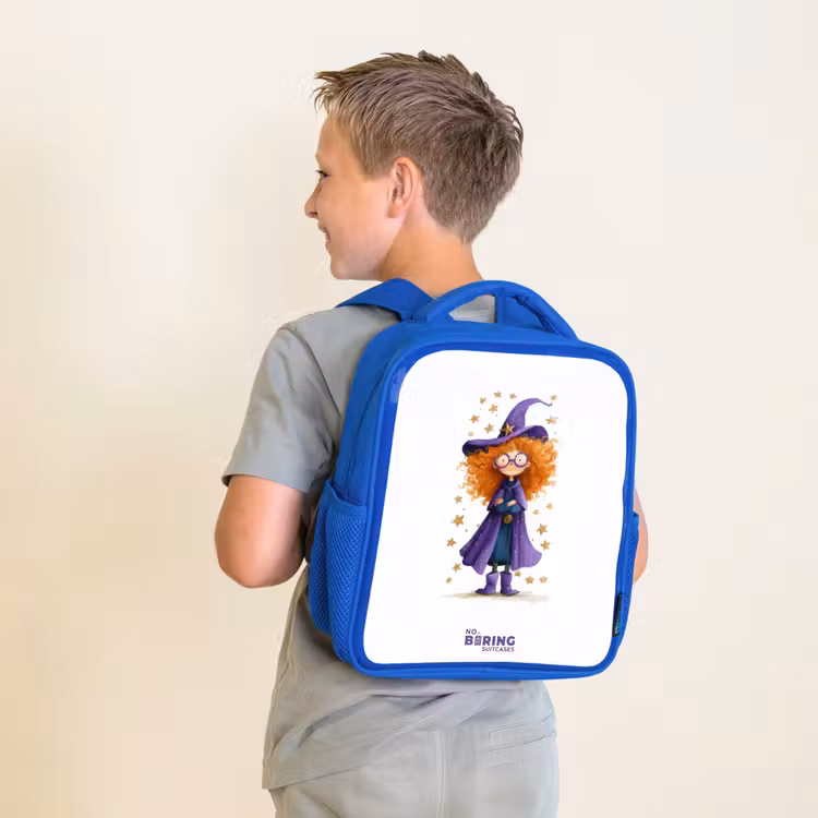 Kinderrucksack - Blau - Sternenzauber mit Locken — 5