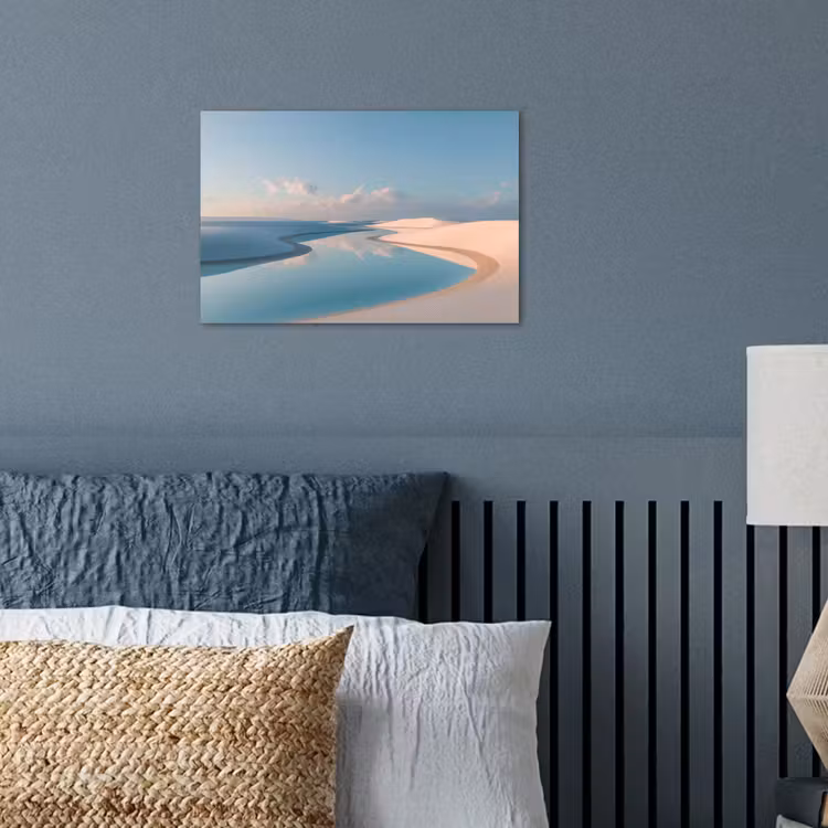 Poster - Dünen - Teich - Unendliche Stille — 3