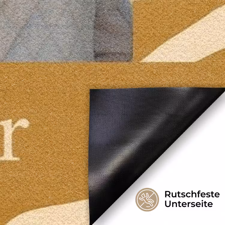 Personalisierbare fußmatte - Familie - In - Muster - Tierprint - Foto — 5
