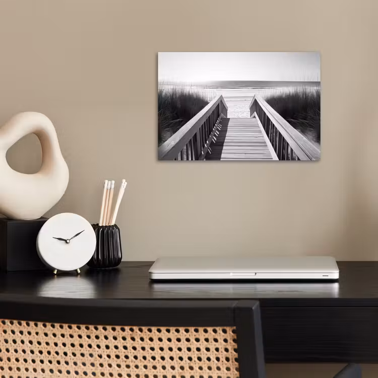 Poster - Steg - Holz - Strand - Meer — 2
