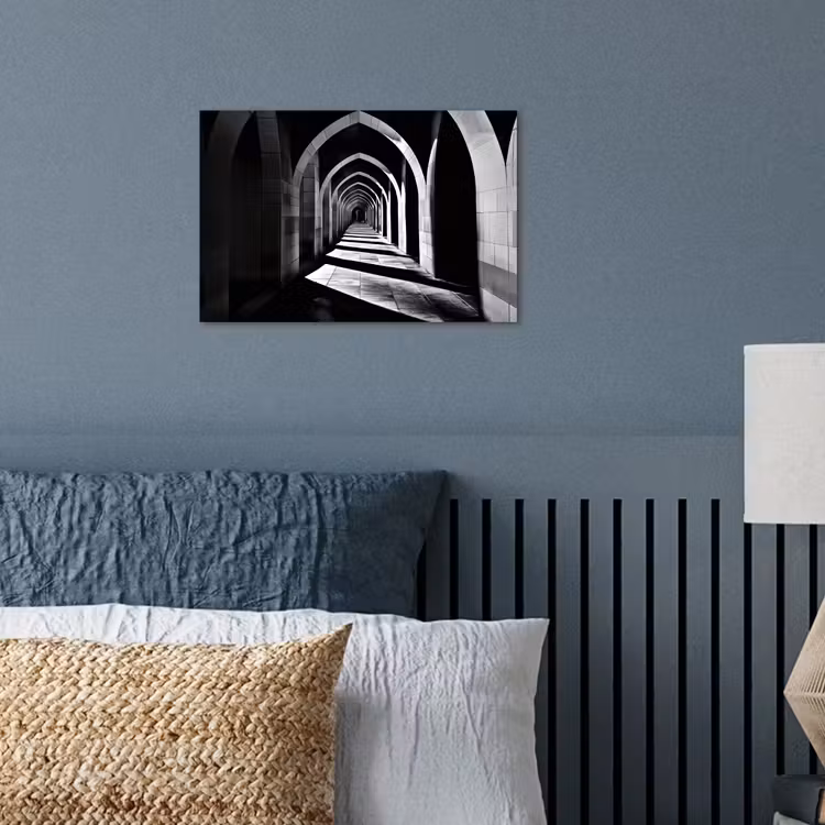 Poster - Korridor - Bögen - Schatten - Tiefe — 3