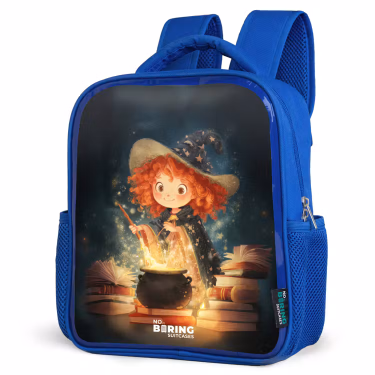 Kinderrucksack - Blau - Hexe mit funkelndem Trank — 8