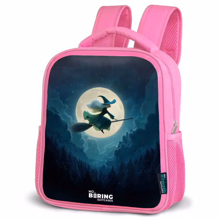 Rucksack Kind - Rosa - Hexe im Mondscheinflug — 2