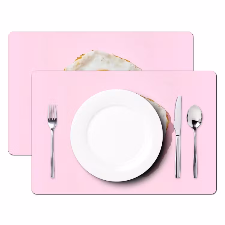 Tischset - 6 Stück - Ei - Disco - Frühstück - Glitzer — 2