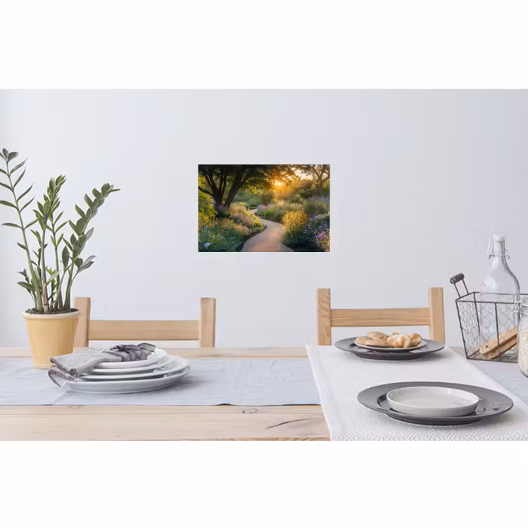 Wandtattoo – Weg - Blumen - Park — 4