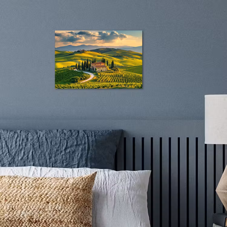Poster - Toskana - Landschaft - Weinberge — 3