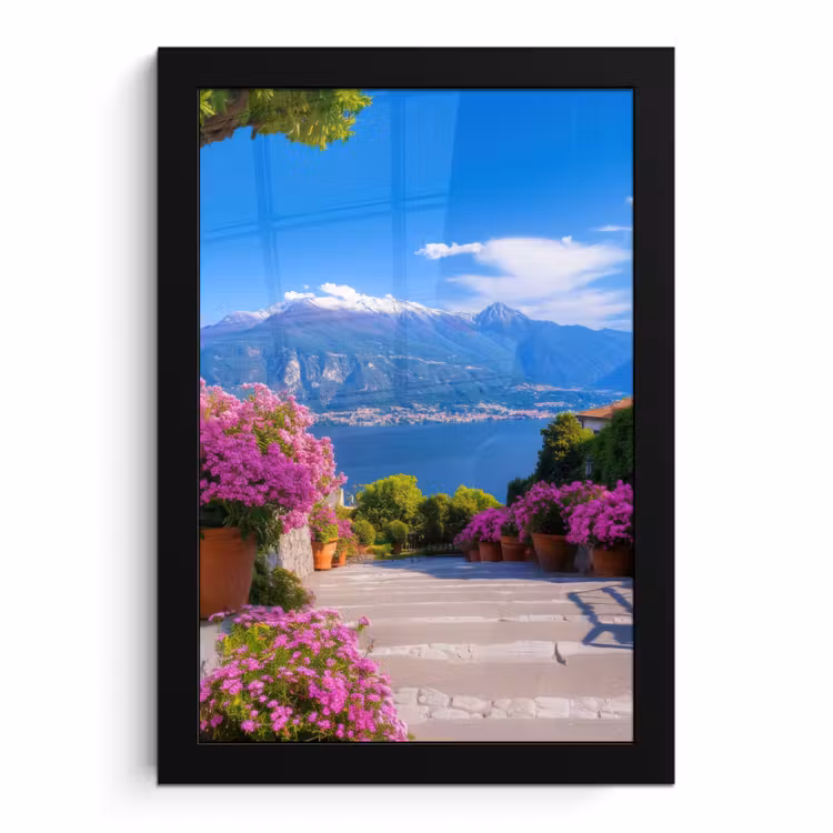 Bilder mit Rahmen - Comer See - Italien - Landschaft — 1