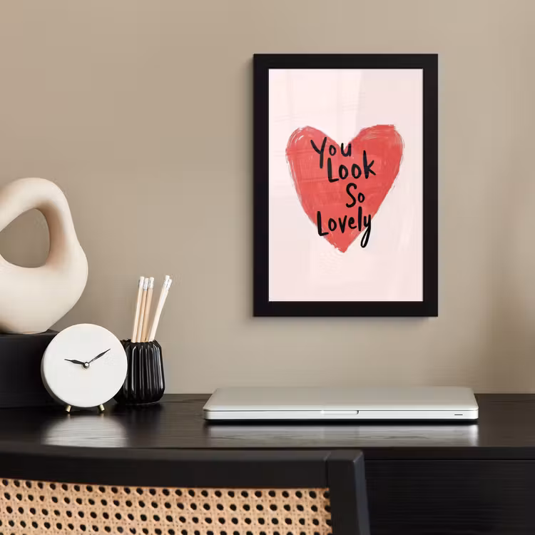 Bilder mit Rahmen - Herz - Rot - Valentinstag — 2