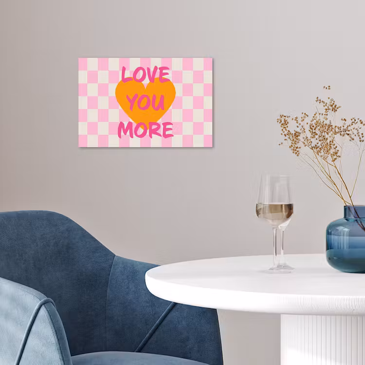 Poster - Valentinstag - Liebe - Rosa - Orange — 4