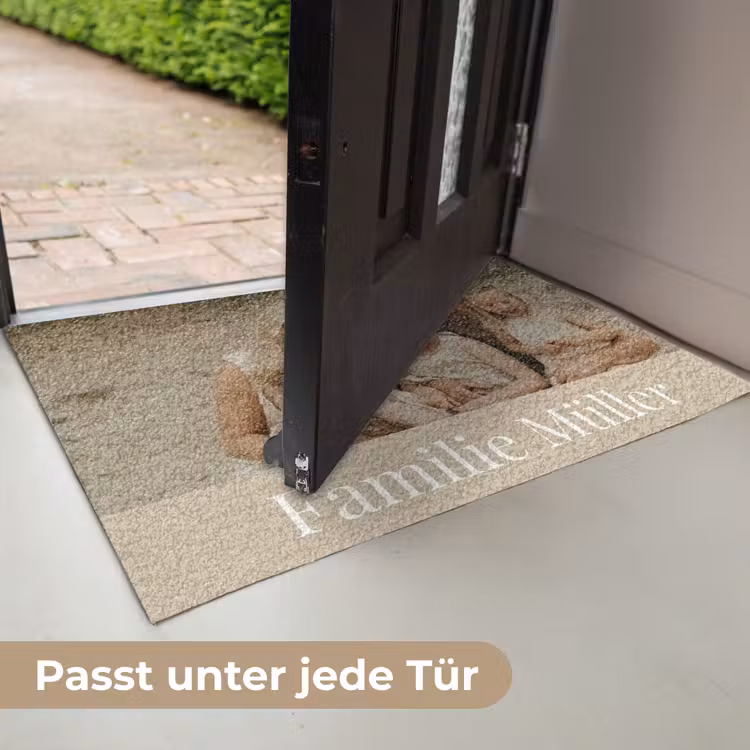 Personalisierbare fußmatte - Eigene - Foto - Balken - Unter — 6