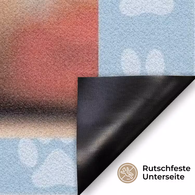 Personalisierbare fußmatte - Pfötchen - Hintergrund — 5