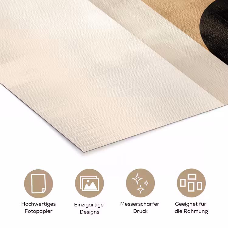 Poster - Geometrisch - Formen - Weiß — 5