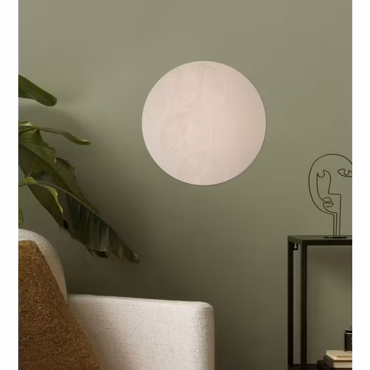 Runde Tapete - Japandi - Beige - Modern — 3
