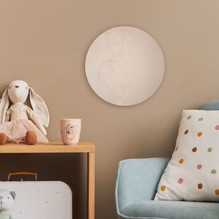 Forexbild Rund - Japandi - Beige - Modern — 5