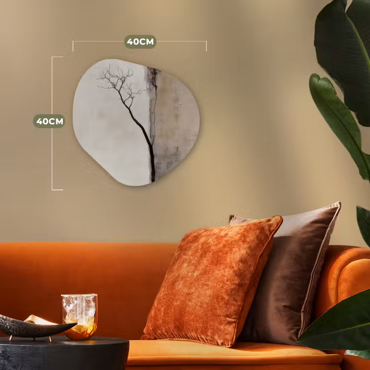 Forexbild Organische Form - Wabi sabi - Pflanze - Beige — 4
