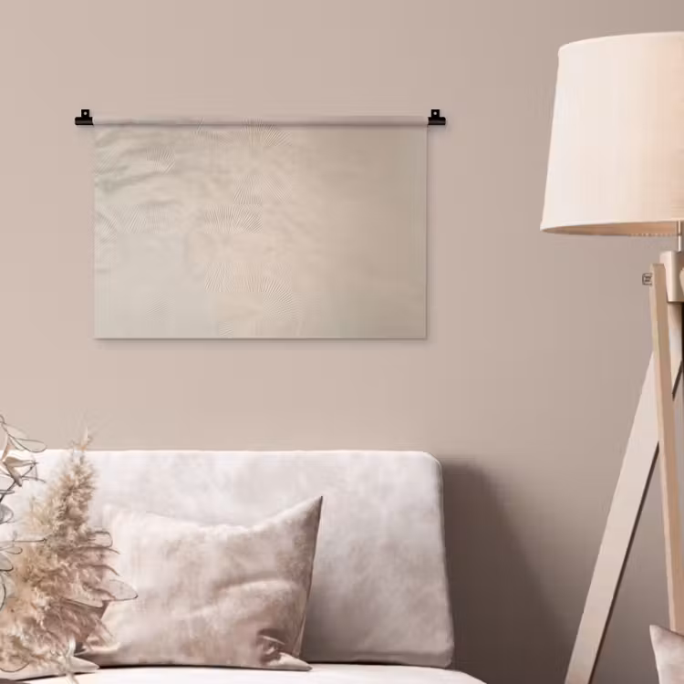 Wandteppich - Japandi - Beige - Modern — 2