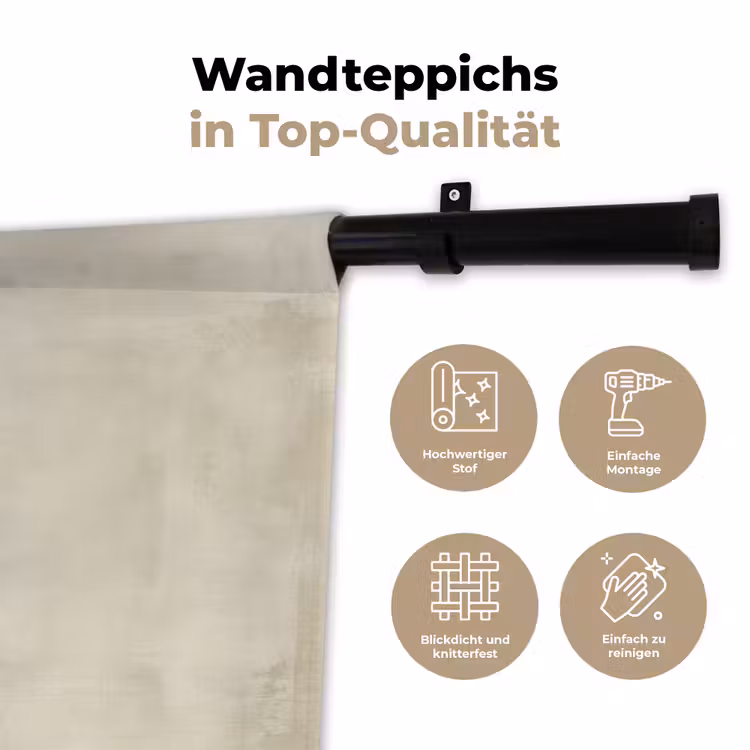 Wandteppich - Japandi - Vogel - Grün — 7