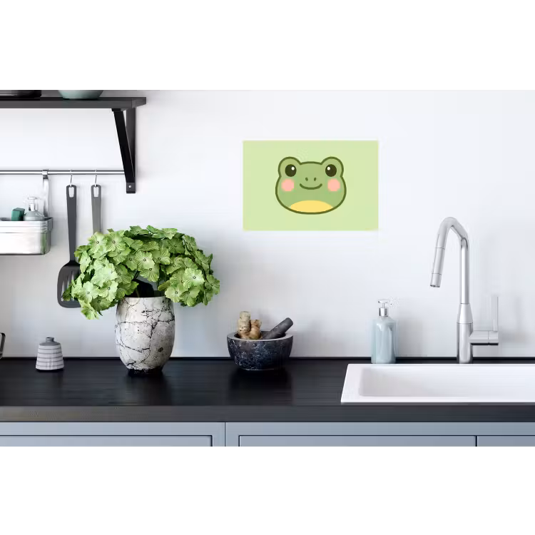 Wandtattoo – Frosch - Grün - Freundlichkeit — 2