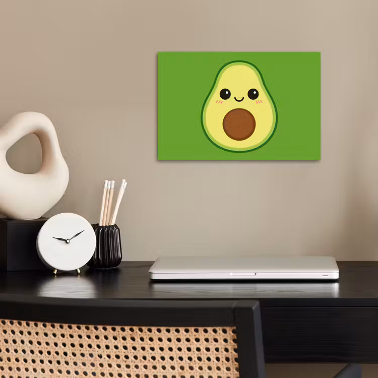 Poster - Avocado - Grün - Verspielt — 2