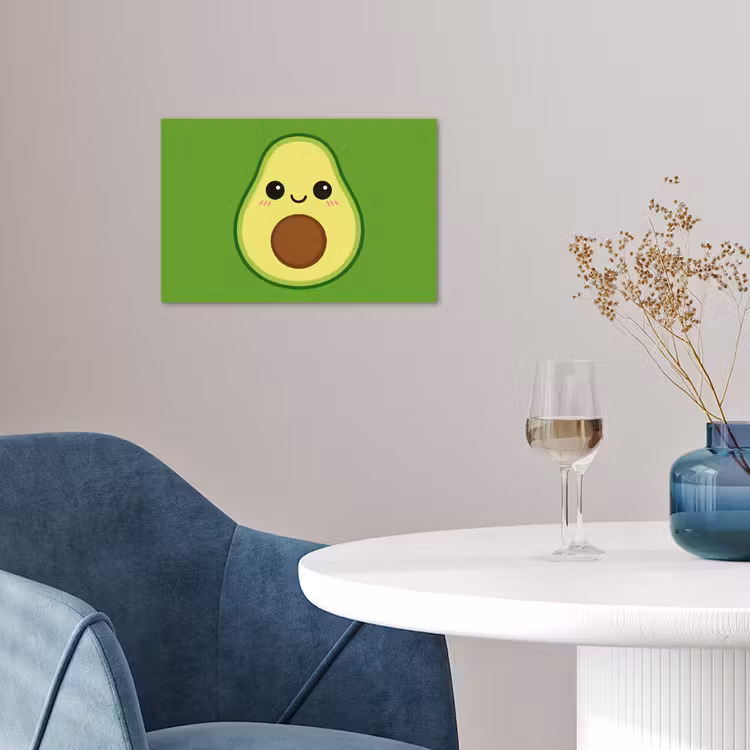 Poster - Avocado - Grün - Verspielt — 4
