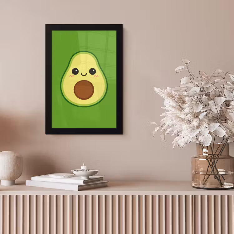 Bilder mit Rahmen - Avocado - Grün - Verspielt — 4